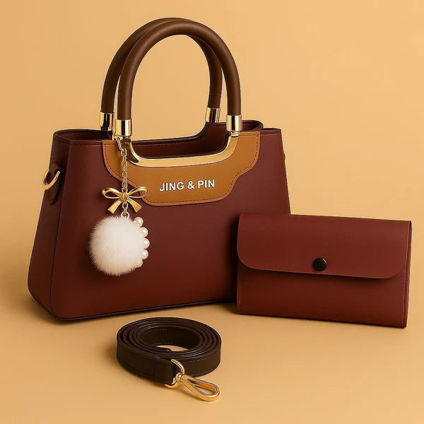 Elegant 2PC Handbag Set