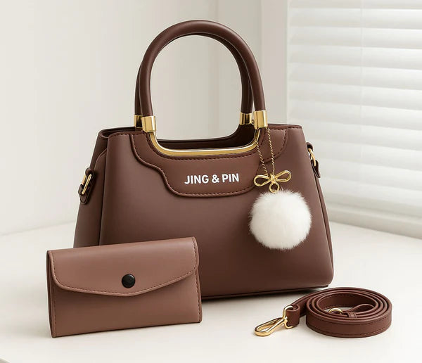 Elegant 2PC Handbag Set