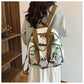Parachute Double Zipper Backpack / Mother Bag