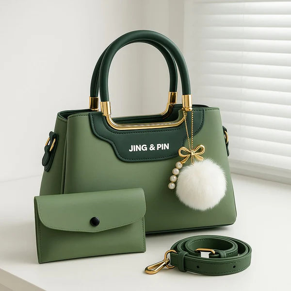 Elegant 2PC Handbag Set