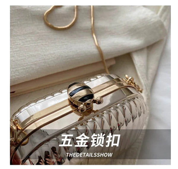 Acrylic Mini Square Clutch